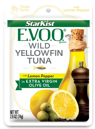 StarKist E.V.O.O. Wild Yellowfin Tuna with Lemon Pepper pouch