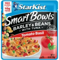 Tomato Basil Barley & Beans with Tuna