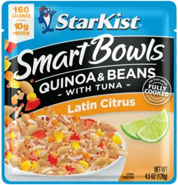 StarKist® Smart Bowls® Latin Citrus - Quinoa & Beans with Tuna Pouch