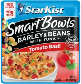 StarKist® Smart Bowls® Tomato Basil – Barley & Beans with Tuna Pouch