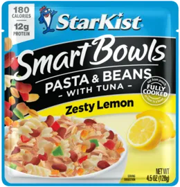 StarKist® Smart Bowls® Zesty Lemon - Pasta & Beans with Tuna Pouch