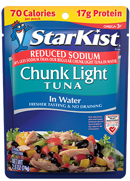 Chunk Light Tuna in Water reducido en sodio