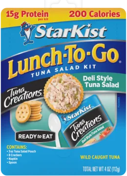 Kit de Lunch To-Go Tuna Creations Deli Style Tuna Salad