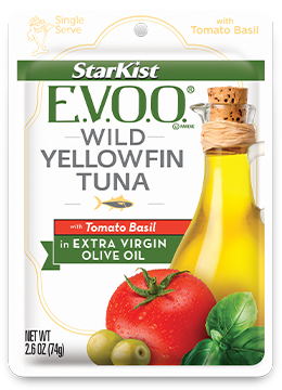 StarKist E.V.O.O. Wild Yellowfin Tuna with Tomato Basil