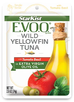 StarKist E.V.O.O. Wild Yellowfin Tuna with Tomato Basil