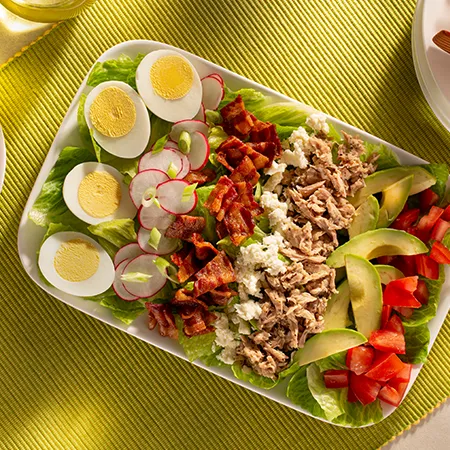 Ensalada Cobb de atún sabor Lemon Pepper