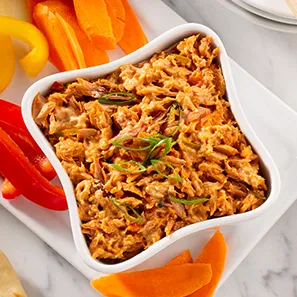 Aderezo de atún con curry rojo