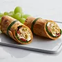 Rollo de pollo mediterráneo