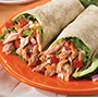 Rollo de atún y aguacate dulce y picante