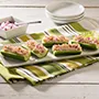 Barcos de pepino de ensalada de pollo