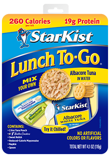 Lunch To-Go® Albacore Mix Your Own Tuna Salad (pouch)