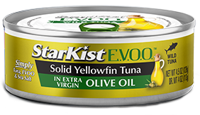 Solid Yellowfin Tuna in Extra Virgin Olive Oil