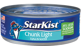 Chunk Light Tuna in Water 25% Less Sodium 