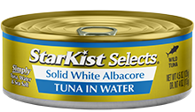 StarKist Selects® Solid White Albacore Tuna in Water (lata)