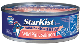 Jumbo Lump Wild Pink Salmon (lata)